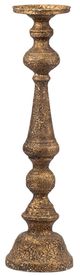 A & B Home Antiqued Bronze Candle Holder-1
