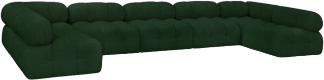 Meridian Furniture Ames 7-Piece Green Modular Sectional-0