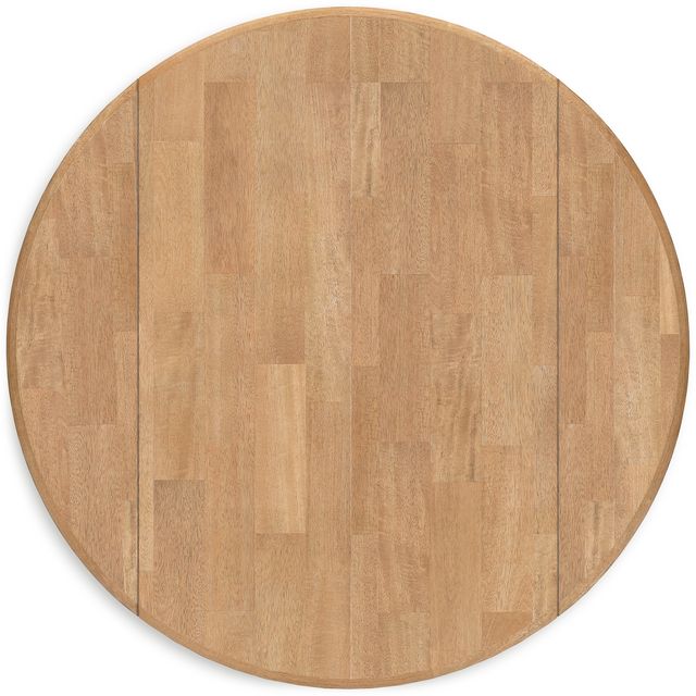 Signature Design by Ashley® Gesthaven Natural Dining Table with Green Base-3