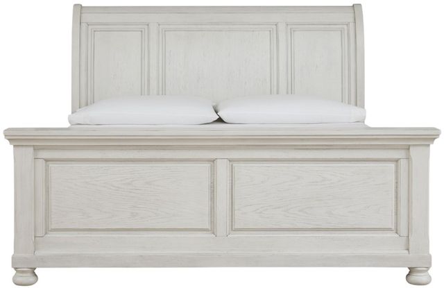 Signature Design by Ashley® Robbinsdale Antique White California King Sleigh Bed-2