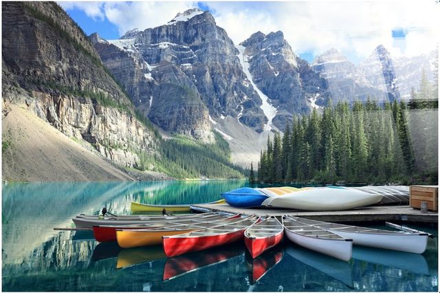 Classy Living Adventurous Tranquil Reflections Wall Art-0