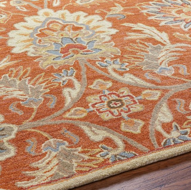 Surya Caesar Orange 5'x8' Area Rug-4
