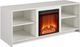 Ameriwood Home Mainstays Courtland White 65'' Eletric Fireplace Media Console-2