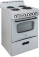 Avanti® 24" White Freestanding Electric Range-2