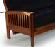 Night & Day Furniture™ Winchester Black Walnut Queen Moon Glider Futon-1