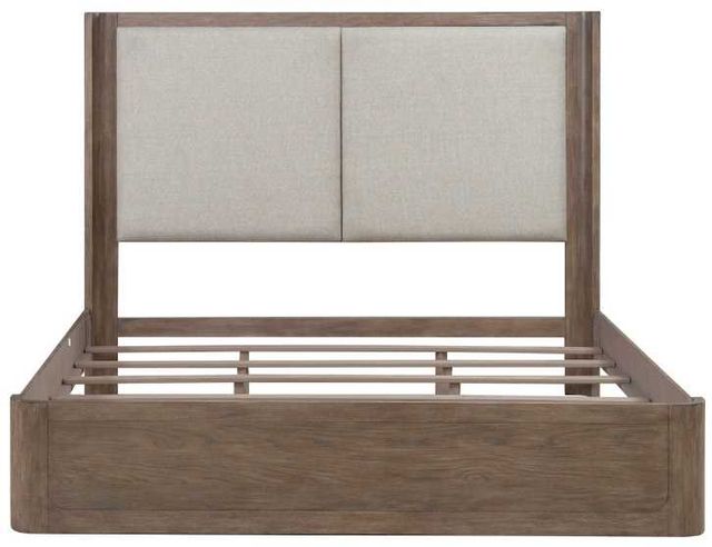 Liberty Furniture South Bend Burnished Clay/Gravel King Shelter Panel Bed-2