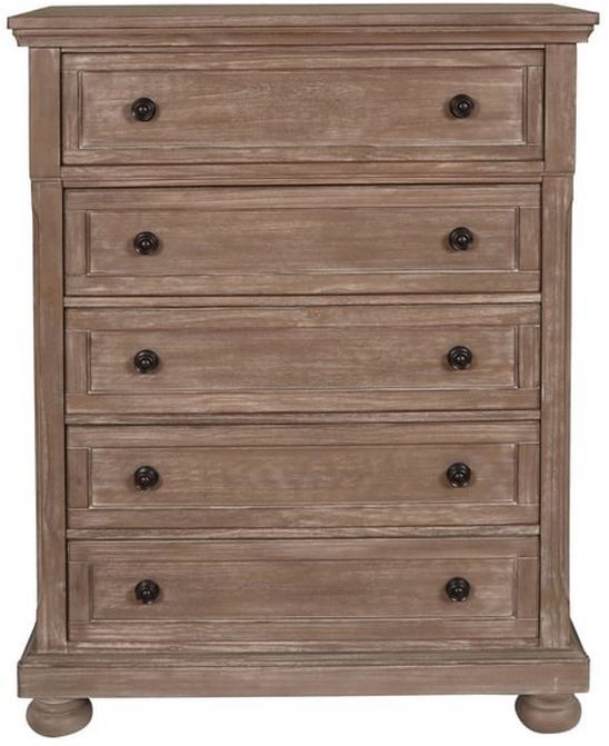 New Classic® Home Furnishings Allegra Pewter Youth Chest-0