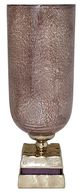 A & B Home Leilani Gold/Pink Small Vase -1