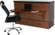 CabinetBed Inc.™ Studio Black/Cojoba Folding Queen Bed-2
