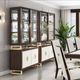 Michael Amini® Belmont Place Espresso Display Cabinet-1