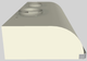 Vent-A-Hood® 42" Biscuit Retro Style Under Cabinet Range Hood-1