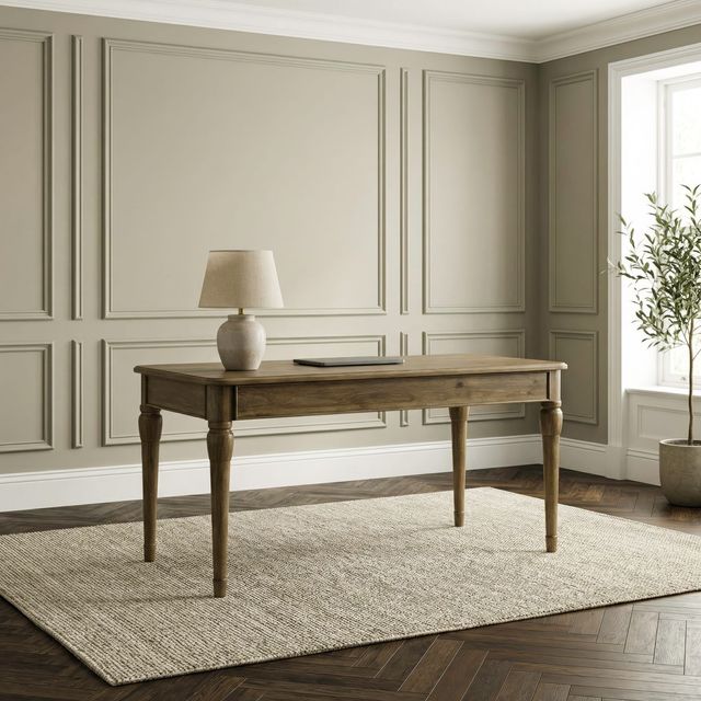 Liberty Furniture Hickory Grove Heirloom Brown Writing Desk-1