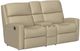 Flexsteel® Customizable Catalina Leather Power Reclining Loveseat with Console-2