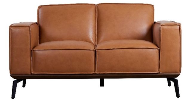 Porter International Designs Carina Camel Loveseat-1
