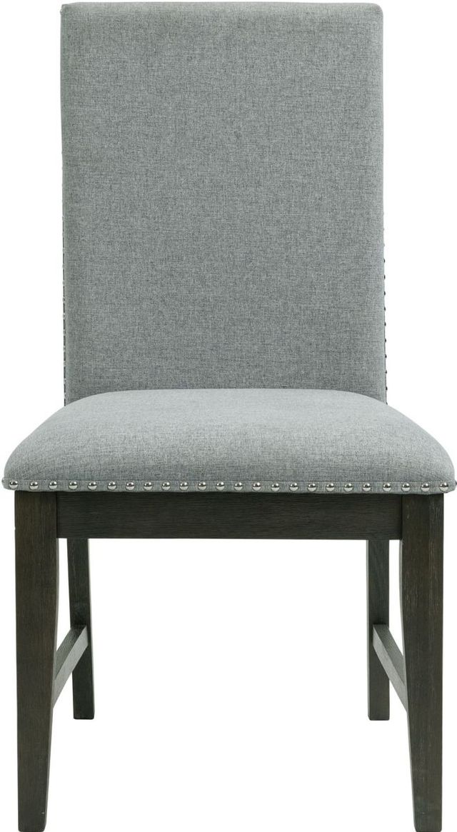 Elements International Donovan 7-Piece Black/Gray Dining Set-3