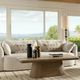 Dovetail Furniture Marci Natural Sandblasted Coffee Table-1