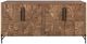 International Furniture Direct Verona Honey Brown Console-3