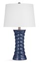 Bassett Mirror Gere Blue Table Lamp-0