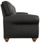 Best® Home Furnishings Customizable Noble Leather Sofa with Honey Birch Legs-2