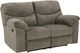 Signature Design by Ashley® Alphons Putty Manual Reclining Loveseat-0