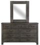 Magnussen Home® Abington Charcoal Dresser and Mirror-1