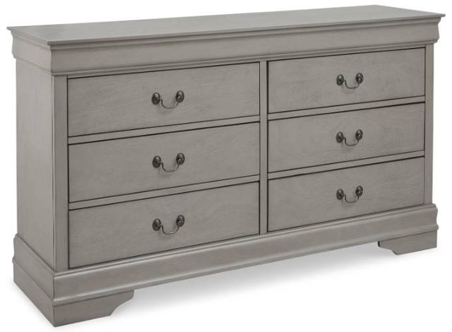 Signature Design by Ashley® Kordasky 5-Piece Gray Twin Sleigh Bed Set-2
