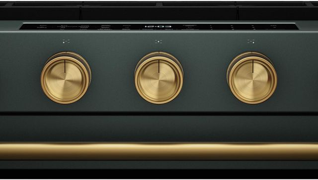 KitchenAid® Brass Slide-In Convection Range Handle and Knob kit-4