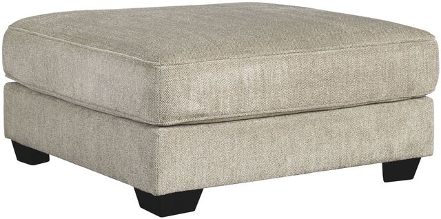 Benchcraft® Ardsley 2-Piece Pewter Sectional with Ottoman-2
