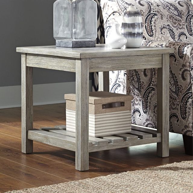 Signature Design by Ashley® Veldar Whitewash End Table-4