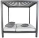CabanaCoast® Customizable Muse Aluminum Outdoor Cabana Daybed-2