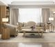 Michael Amini® Villa Cherie Beige Sofa -1