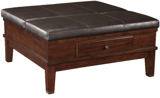 Signature Design by Ashley® Gately 3-Piece Medium Brown Living Room Table Set-1