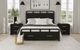 Elements International Ridgemont Black Nightstand-1