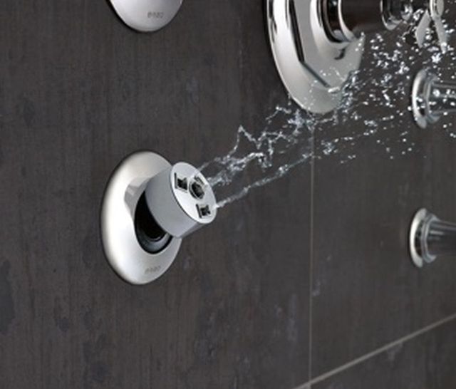 Brizo Rook® Polished Chrome Sensori Volume Control Trim -3