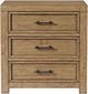 Riverside Furniture Bozeman Toasted Almond 3-Drawer Nightstand-1