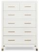 Bassett® Furniture Tidewater Hampton White Tall Chest-1