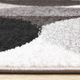 Kalora Interiors Eclipse Grey/White 5'x8' Style 3 Area Rug-1