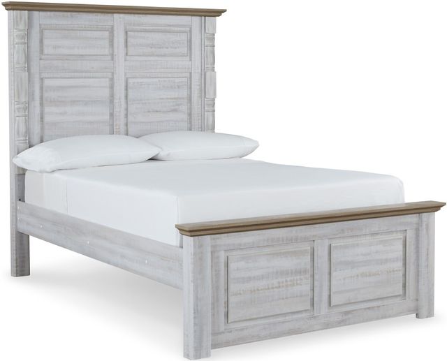 Signature Design by Ashley® Haven Bay 5-Piece Two-Tone Queen Panel Bed-1