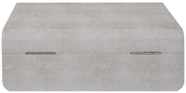 Uttermost® Lalique White Shagreen Box-4