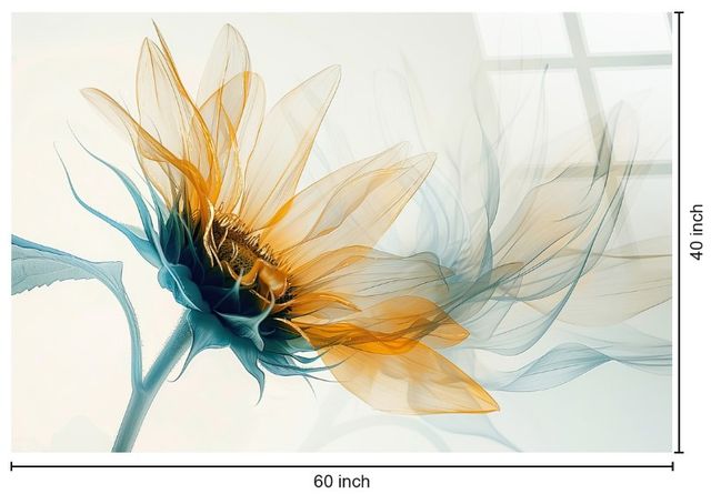 Classy Living Mesmerizing Ethereal Bloom Wall Art-2