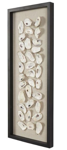 Deco Marche Cream 30" Shell Wall Decor-1