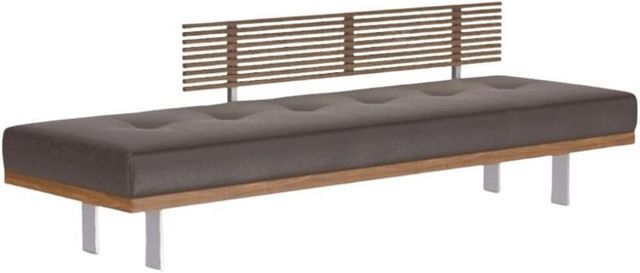American Leather® Customizable Knox Leather Right-Arm Facing Bench-0