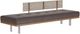 American Leather® Customizable Knox Leather Right-Arm Facing Bench-0