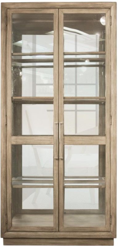 Riverside Furniture Sophie Natural Display Cabinet-1