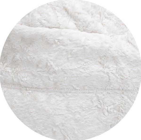 CordaRoy's® Nest Ecru Faux King Bean Bag Cover with Pillow-0