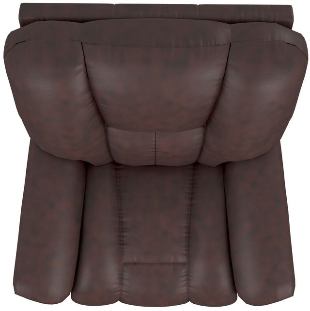 La-Z-Boy® Maverick Burgundy Leather Manual Wall Recliner-2