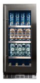 Silhouette® 3.1 Cu. Ft. Stainless Steel Frame Beverage Center-1