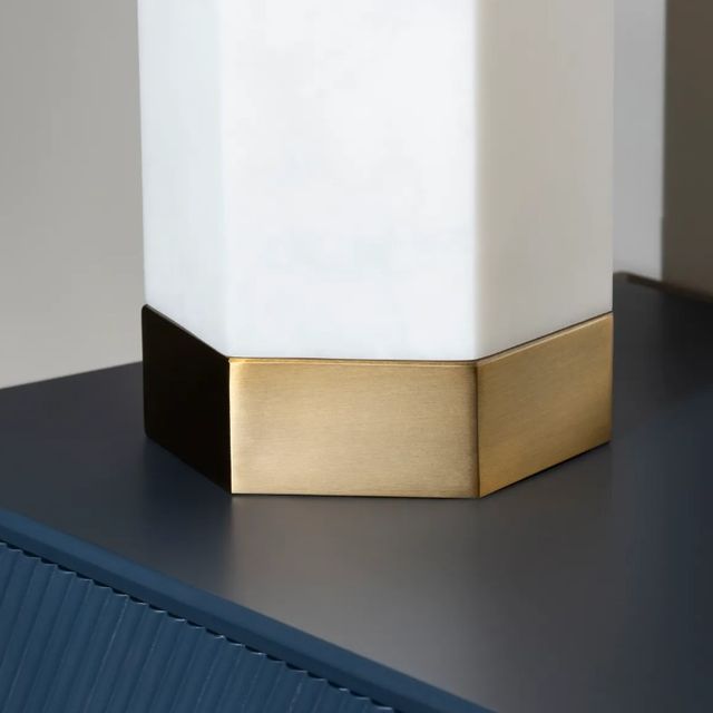 Crestview Collection Morrison Brass Table Lamp-4