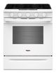 Whirlpool® 30" White Slide-In Gas Range with Air Cooking Technology-0