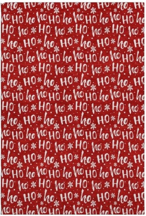 Dalyn™ Rug Company Merry & Bright MY22 Red 5'x8' Area Rug-0
